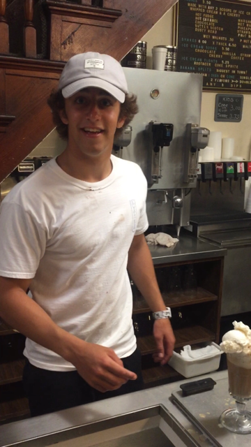 Nick Erni working at Royal Treat in Delaware