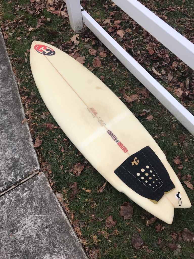 Spotting a buckled surfboard and how to repair it.